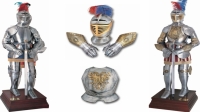ARMADURAS, COMPLEMENTOS MEDIEVALES, ESCUDOS Y OTRO